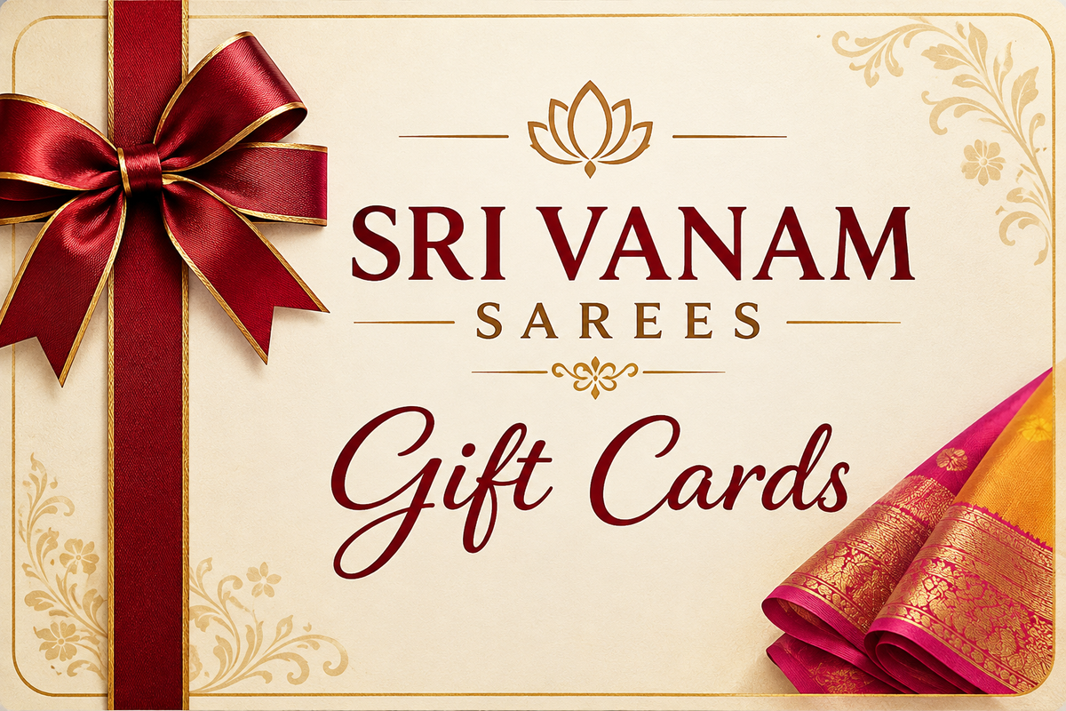 SRI VANAM SAREES Gift Cards