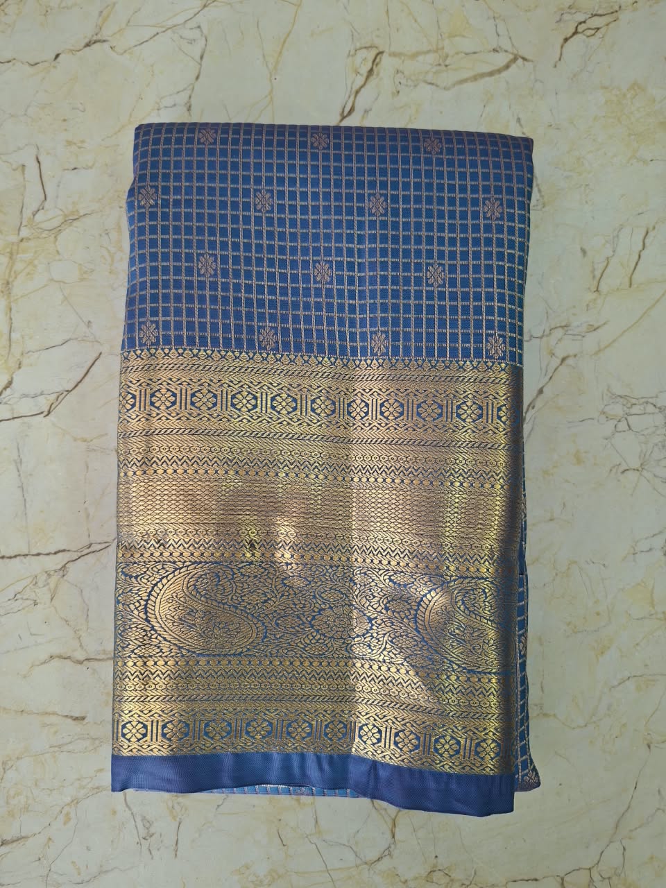 SVS-#12 Dharmavaram Vintage lightweight kanchi pattu Price: ₹1,850/- Only